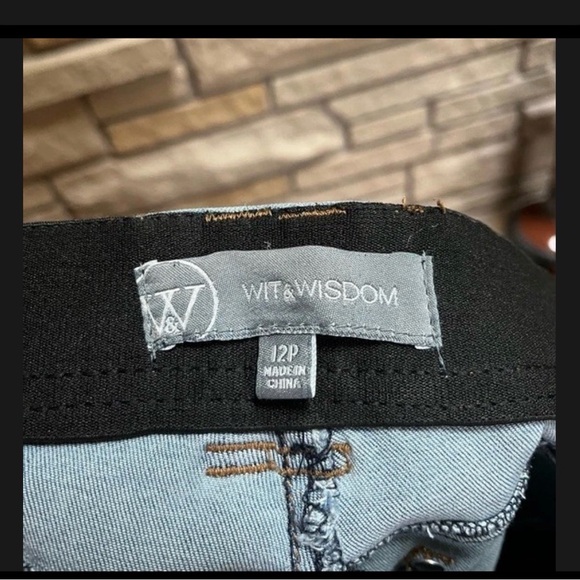 Wit & Wisdom Light Blue Boot Cut Jeans - Picture 7 of 9